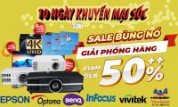 Máy chiếu 4K máy chiếu mini, full HD giảm giá SỐC đến 50% tại KyNguyenViet