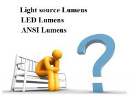 Cách quy đổi LED Lumen và ANSI Lumen & Light source Lumen ?