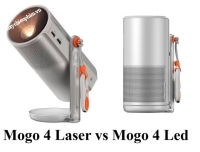 So sánh máy chiếu Xgimi mogo 4 laser và mogo 4 Led